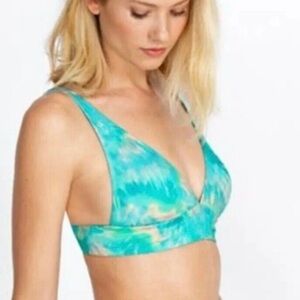 Johnny Was Calme Tie Dye Bikini Top
